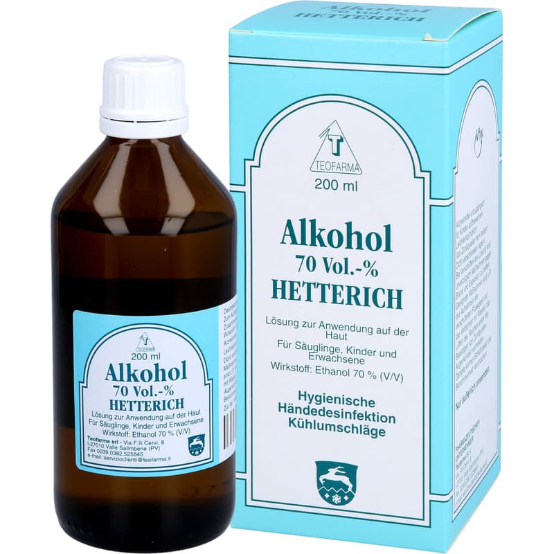 ALKOHOL 70% V/V Hetterich