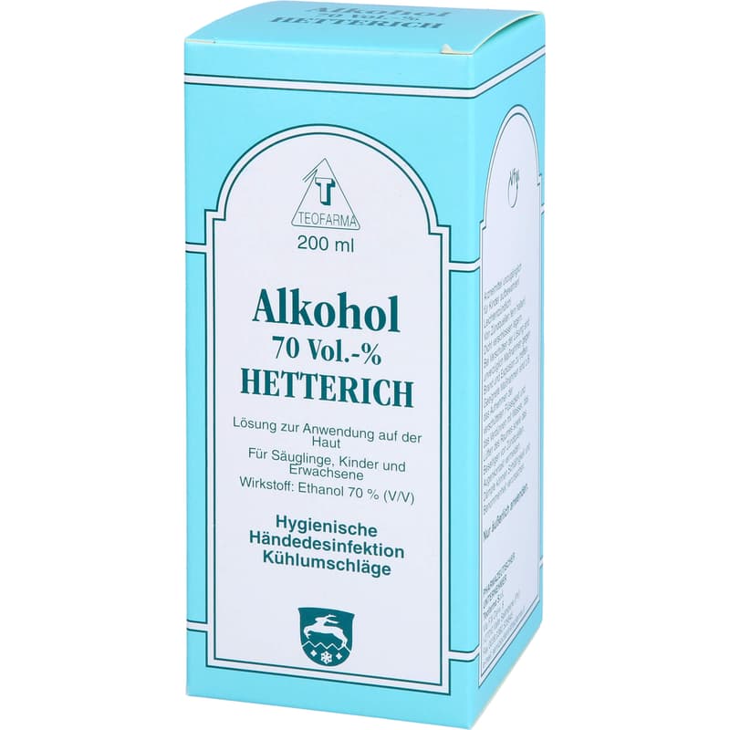 ALKOHOL 70% V/V Hetterich