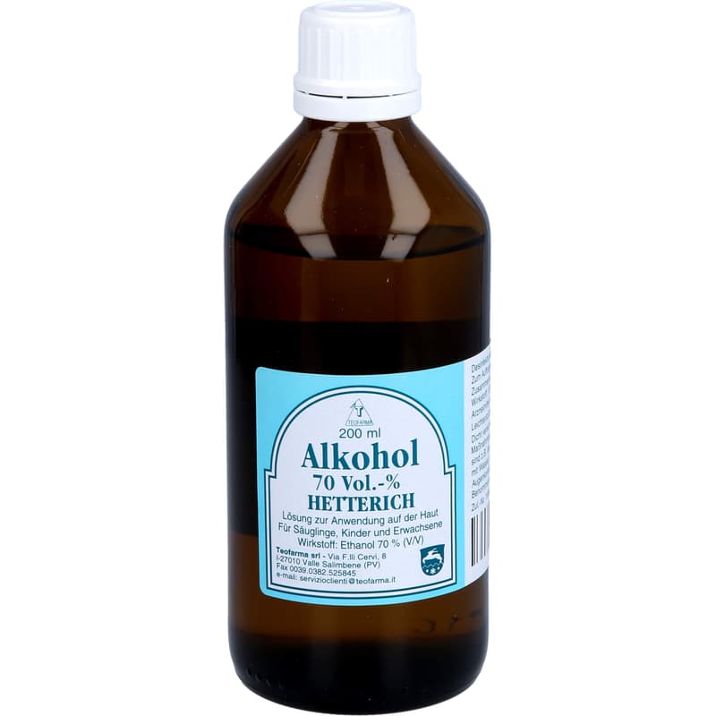 ALKOHOL 70% V/V Hetterich