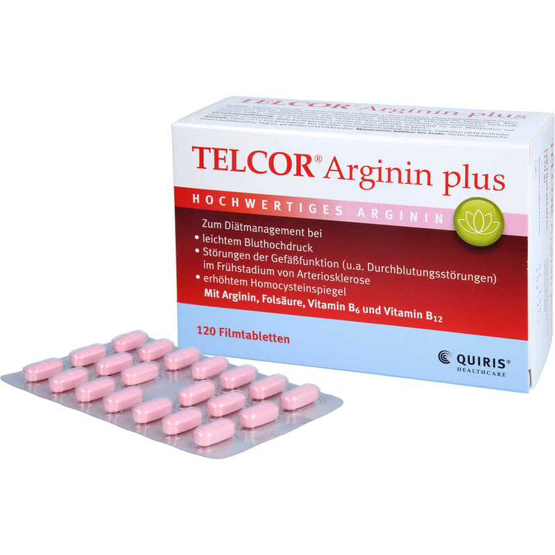 TELCOR Arginin plus Filmtabletten