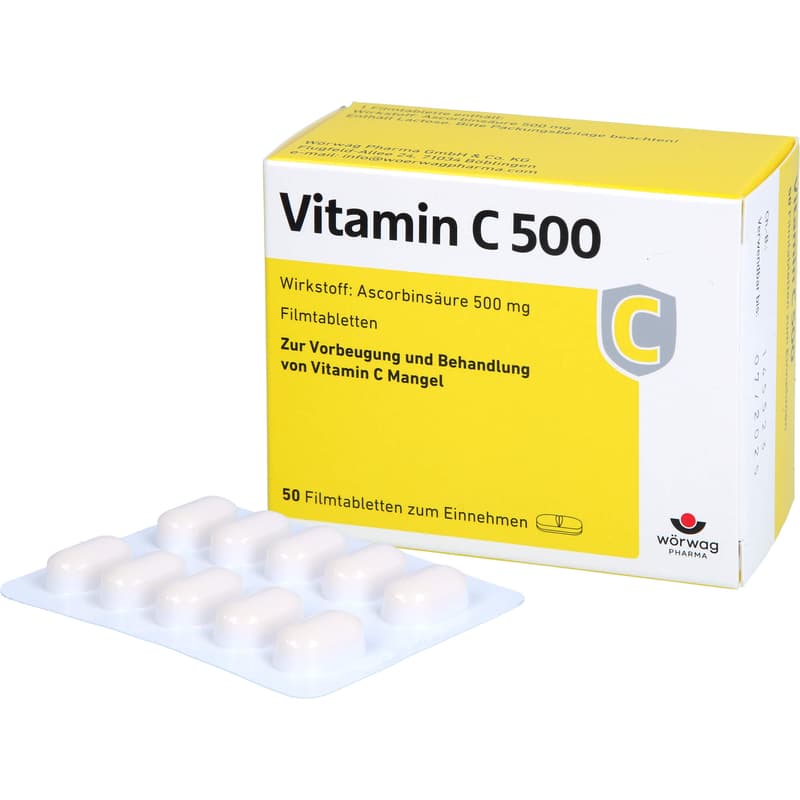 VITAMIN C 500 Filmtabletten