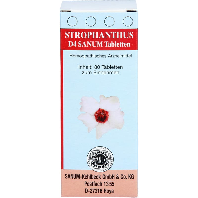 STROPHANTHUS D 4 Sanum Tabletten