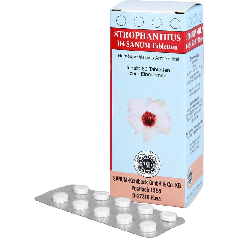 STROPHANTHUS D 4 Sanum Tabletten