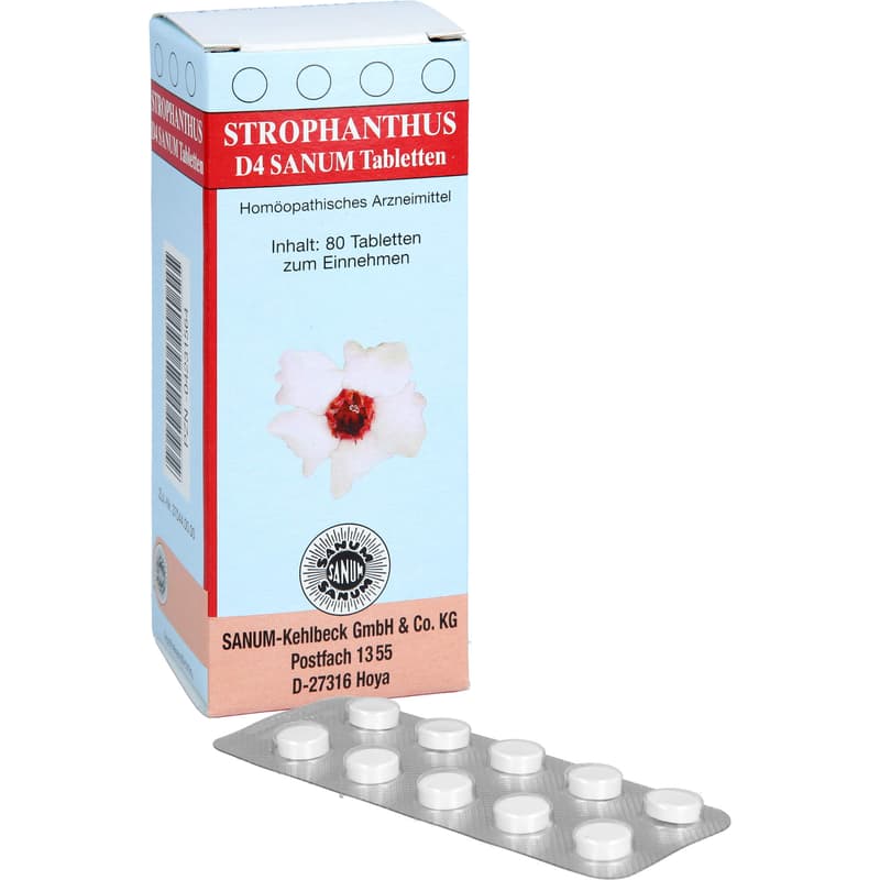 STROPHANTHUS D 4 Sanum Tabletten