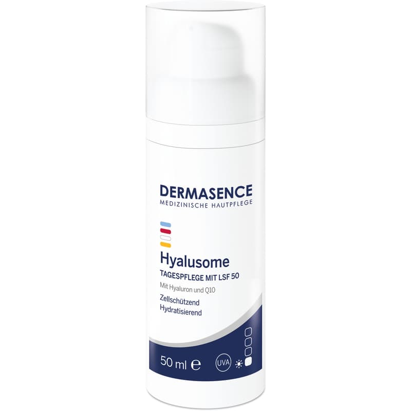 DERMASENCE Hyalusome Tagespflege mit LSF 50