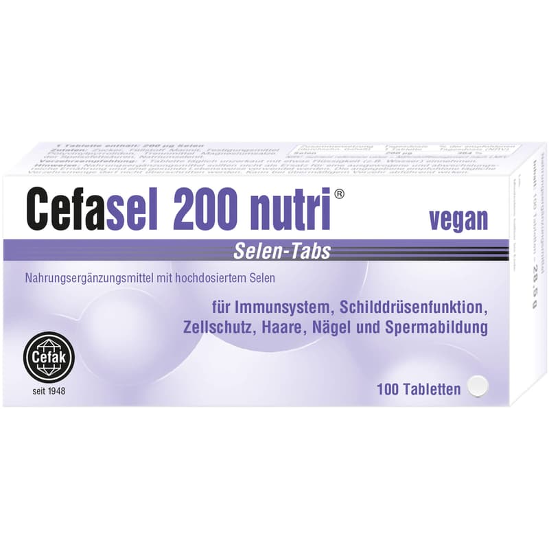 CEFASEL 200 nutri Selen-Tabs