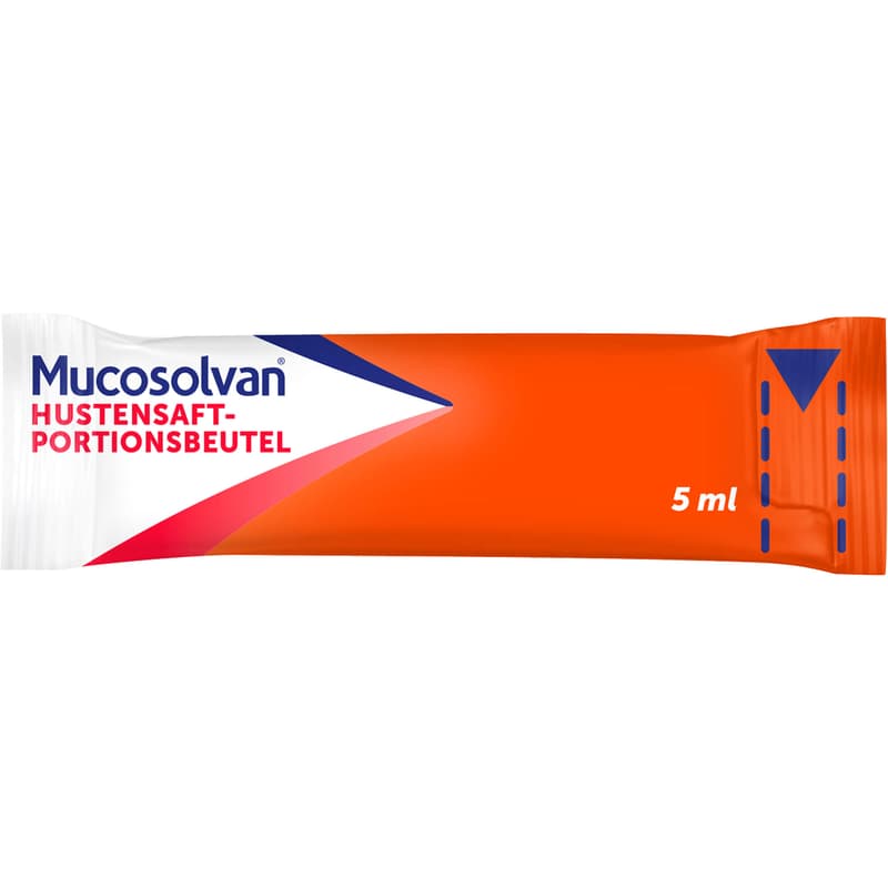 MUCOSOLVAN Hustensaft-Portionsbeutel 30 mg/5 ml