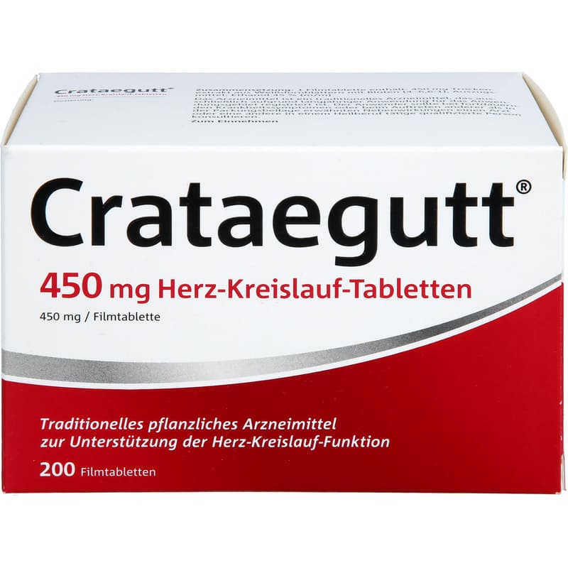 CRATAEGUTT 450 mg Herz-Kreislauf-Tabletten