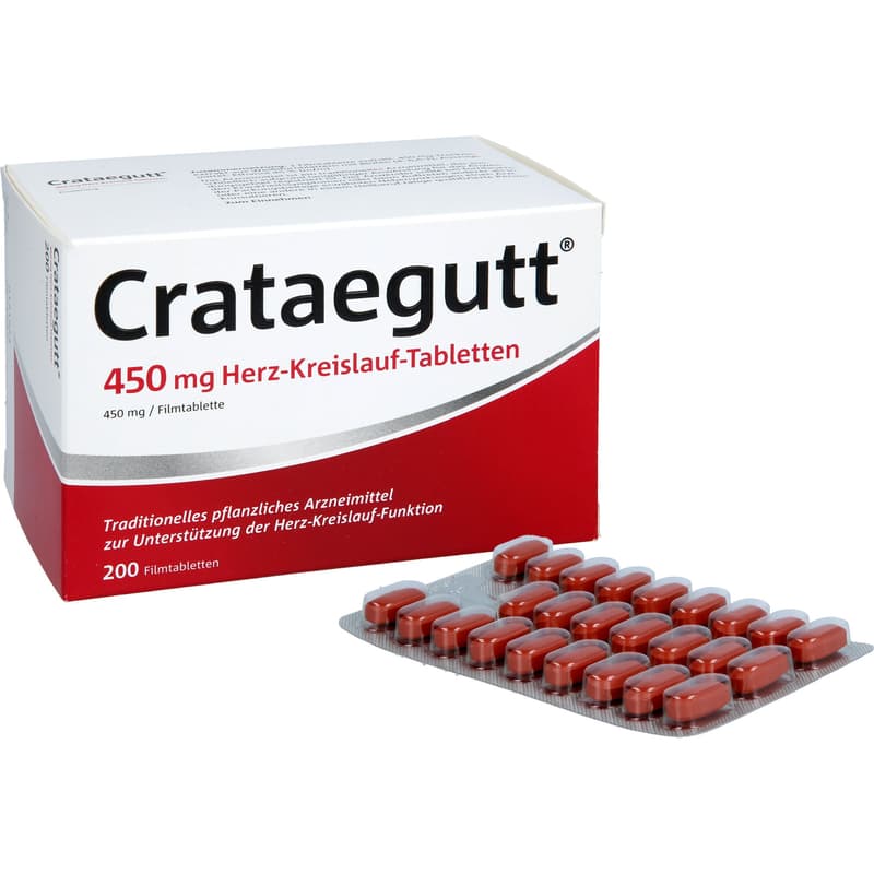 CRATAEGUTT 450 mg Herz-Kreislauf-Tabletten