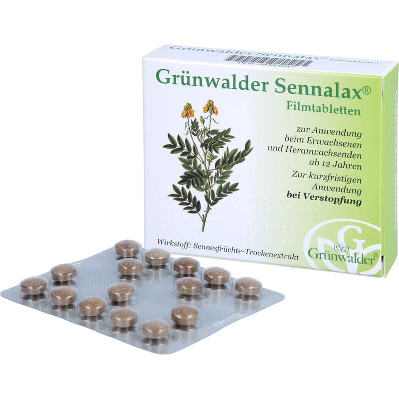 GRÜNWALDER Sennalax Filmtabletten