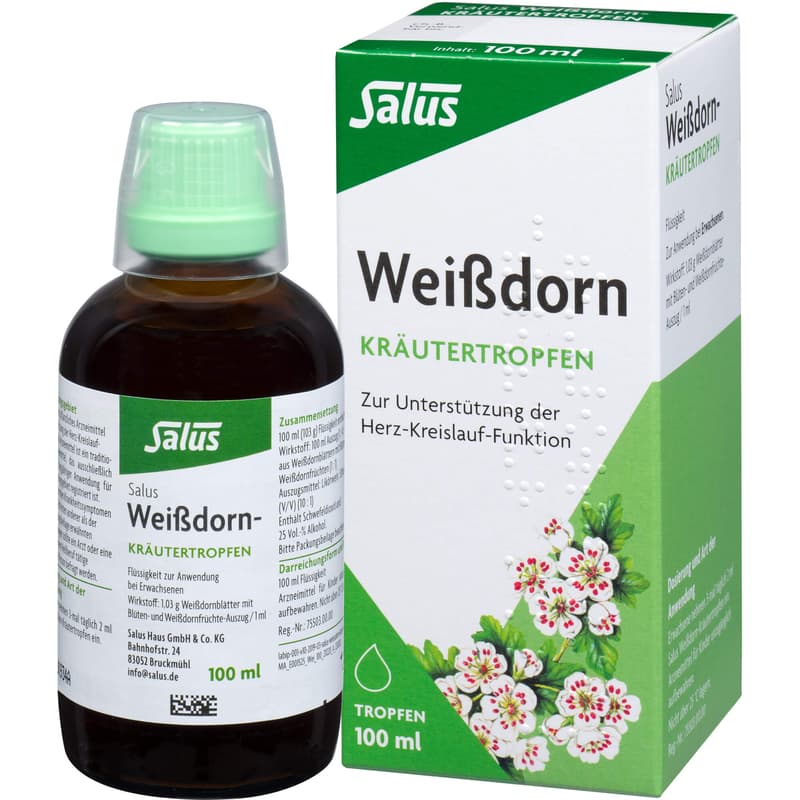 WEISSDORN KRÄUTERTROPFEN Salus