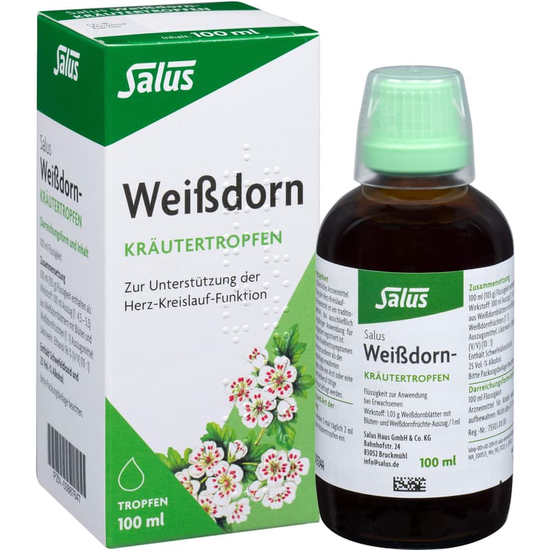 WEISSDORN KRÄUTERTROPFEN Salus