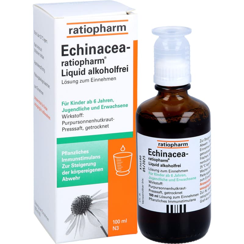 ECHINACEA-RATIOPHARM Liquid alcohol-free