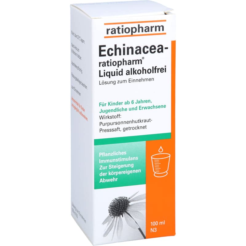 ECHINACEA-RATIOPHARM Liquid alcohol-free