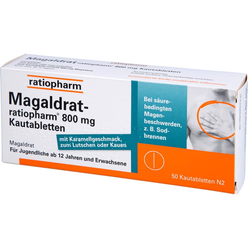 MAGALDRAT-ratiopharm 800 mg Tabletten