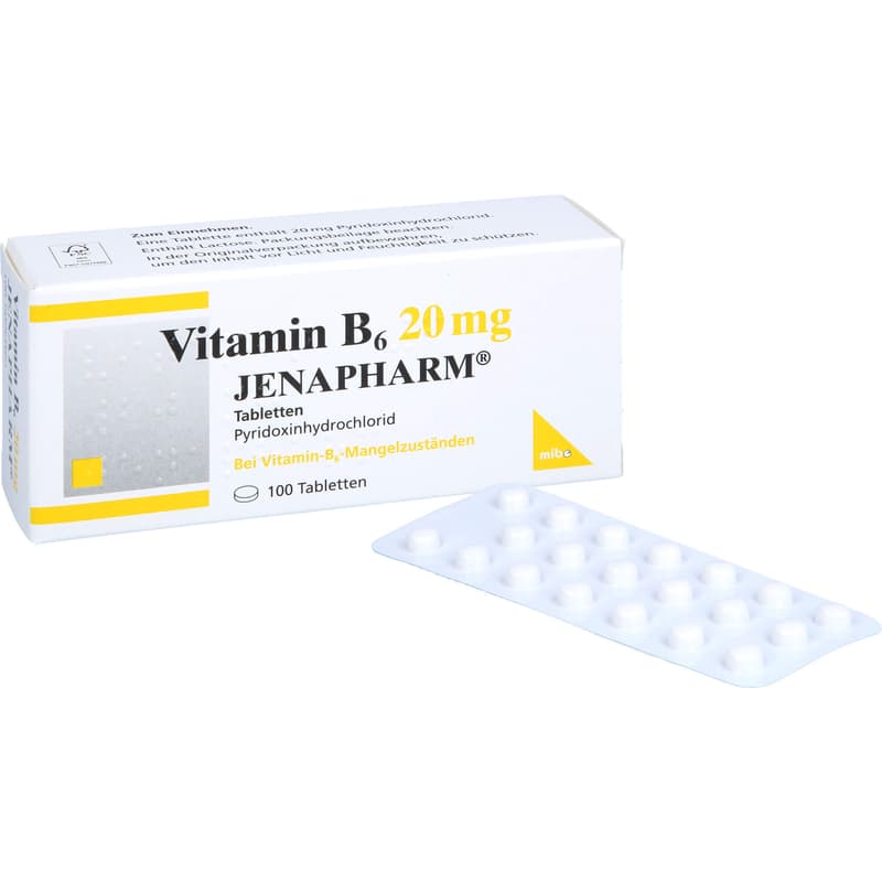 VITAMIN B6 20 mg Jenapharm Tabletten
