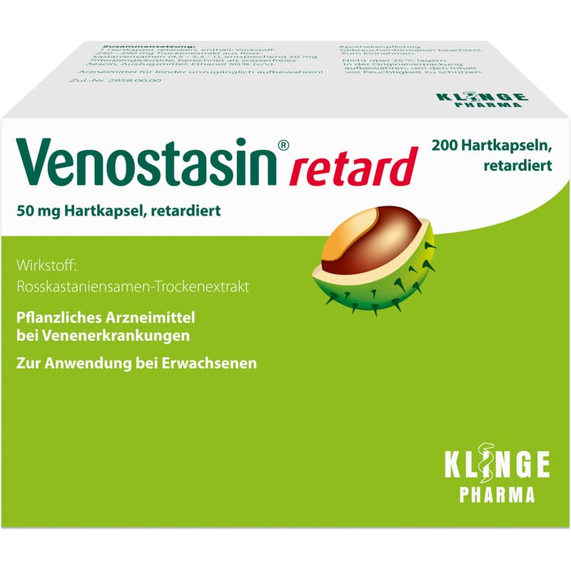 VENOSTASIN retard 50 mg Hartkapsel retardiert