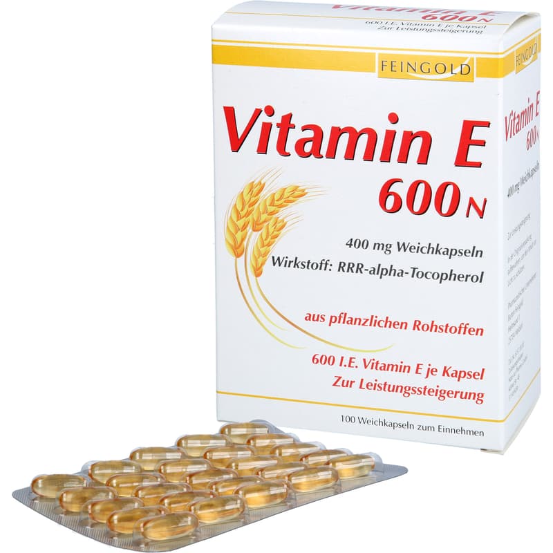 VITAMIN E 600 N Weichkapseln