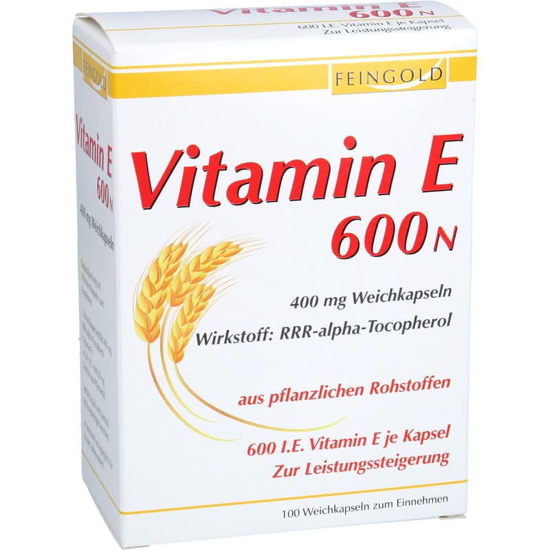 VITAMIN E 600 N Weichkapseln