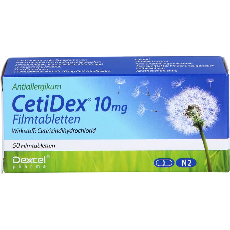 CETIDEX 10 mg Filmtabletten
