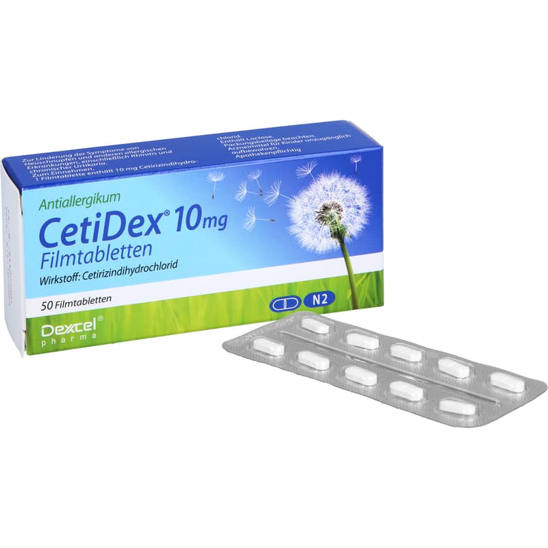 CETIDEX 10 mg Filmtabletten