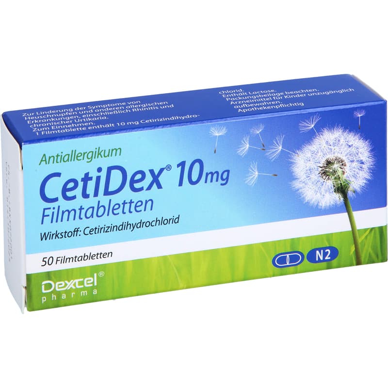 CETIDEX 10 mg Filmtabletten