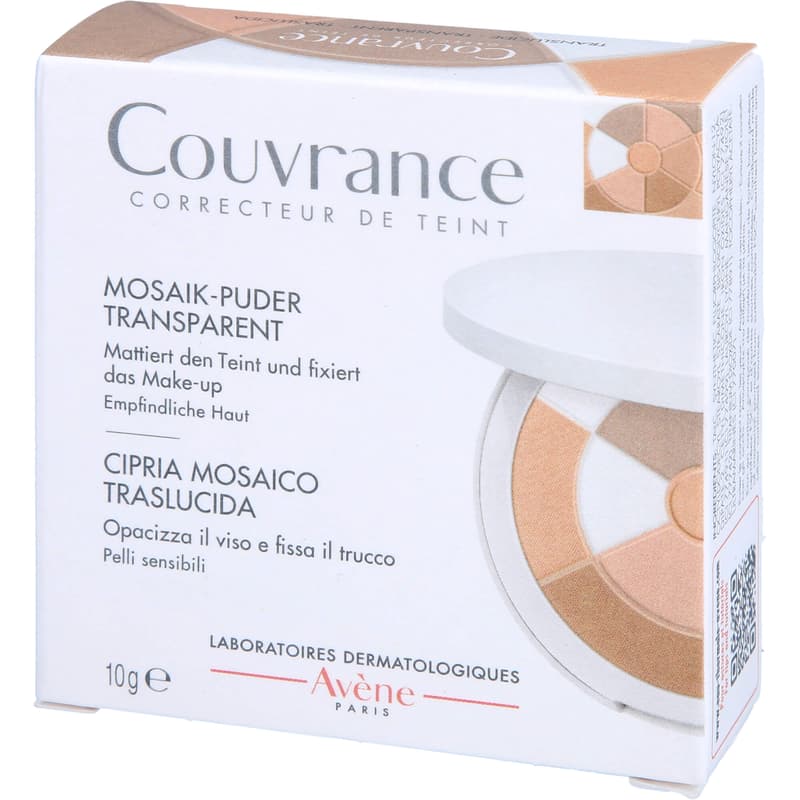 AVENE Couvrance Mosaik-Puder transp.m.Schwämmchen