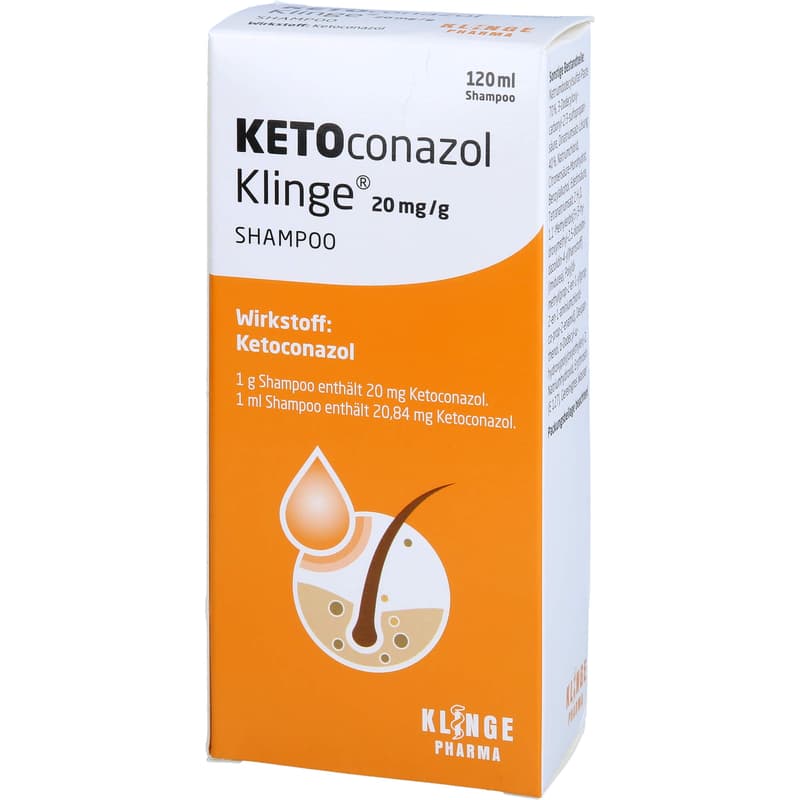 KETOCONAZOL Klinge 20 mg/g Shampoo