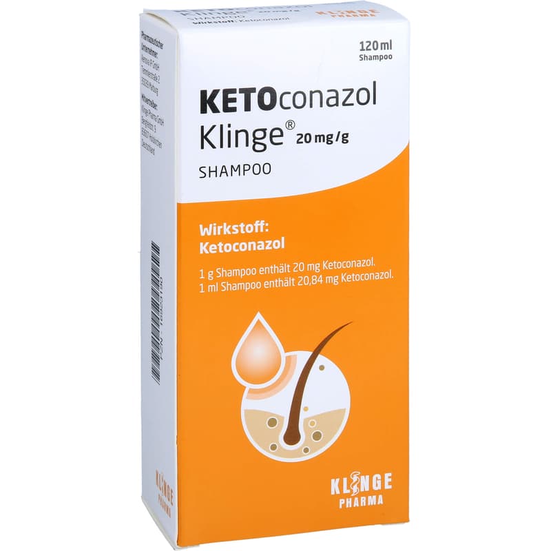 KETOCONAZOL Klinge 20 mg/g Shampoo
