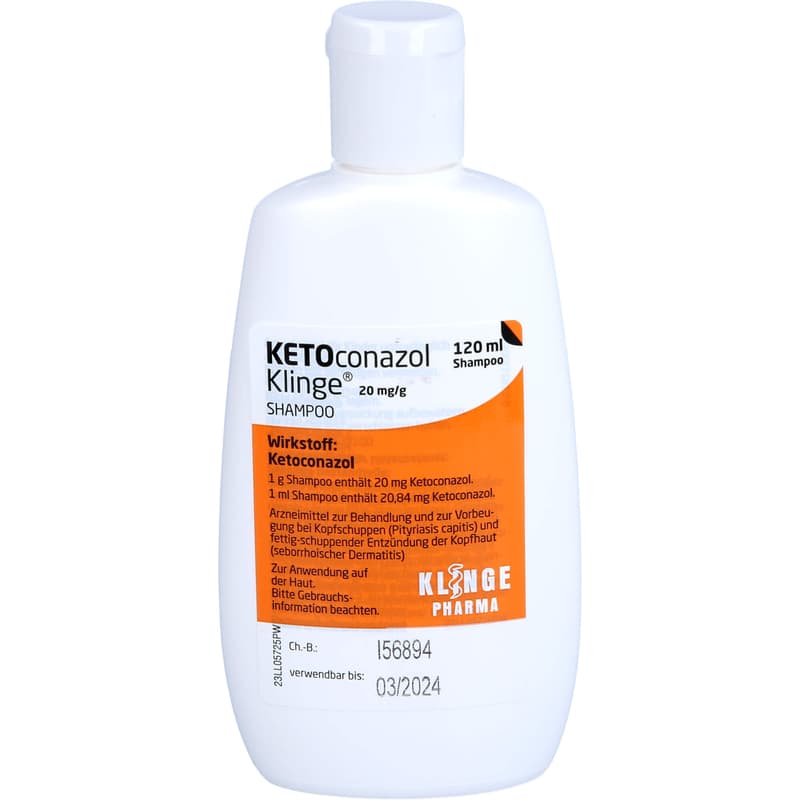 KETOCONAZOL Klinge 20 mg/g Shampoo