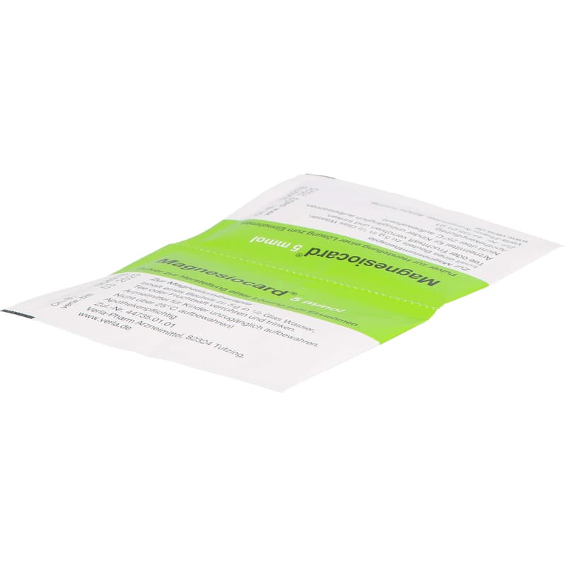 MAGNESIOCARD 5 mmol Plv.z.Her.e.Lsg.z.Einnehmen