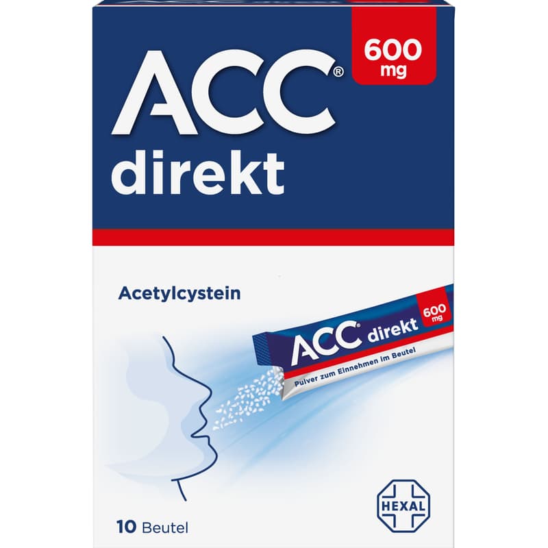 ACC direkt 600 mg Pulver zum Einnehmen im Beutel