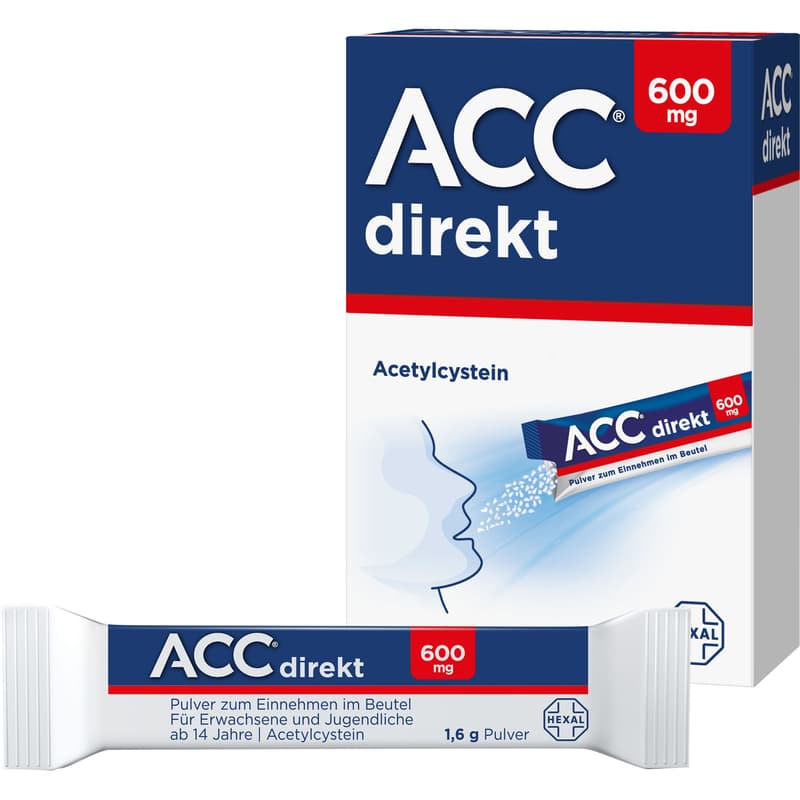 ACC direkt 600 mg Pulver zum Einnehmen im Beutel