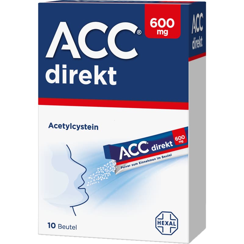 ACC direkt 600 mg Pulver zum Einnehmen im Beutel