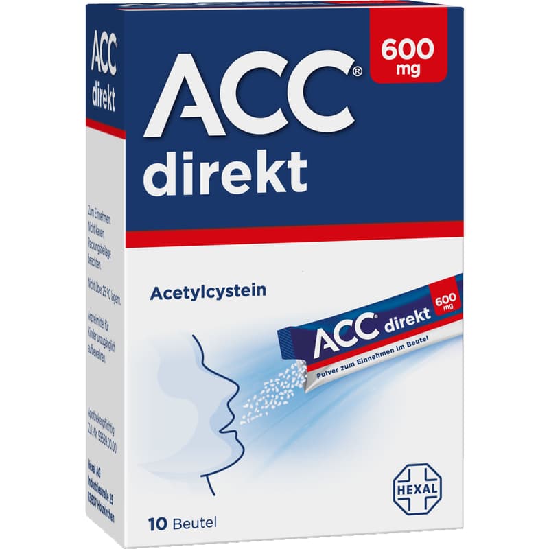 ACC direkt 600 mg Pulver zum Einnehmen im Beutel