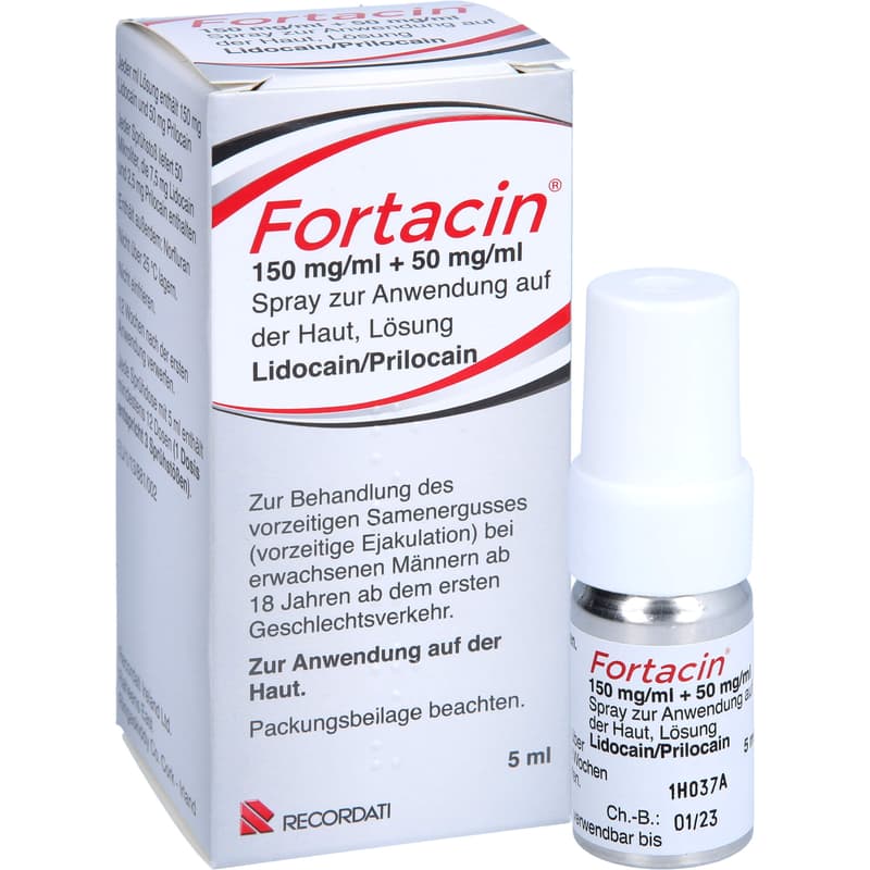 FORTACIN 150 mg/ml + 50 mg/ml Spray z.Anw.a.Haut