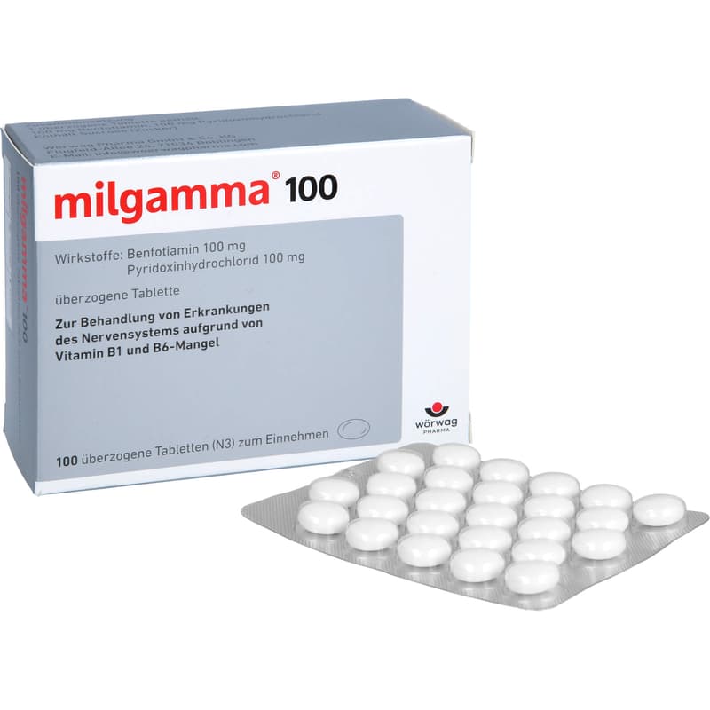 MILGAMMA 100 mg überzogene Tabletten