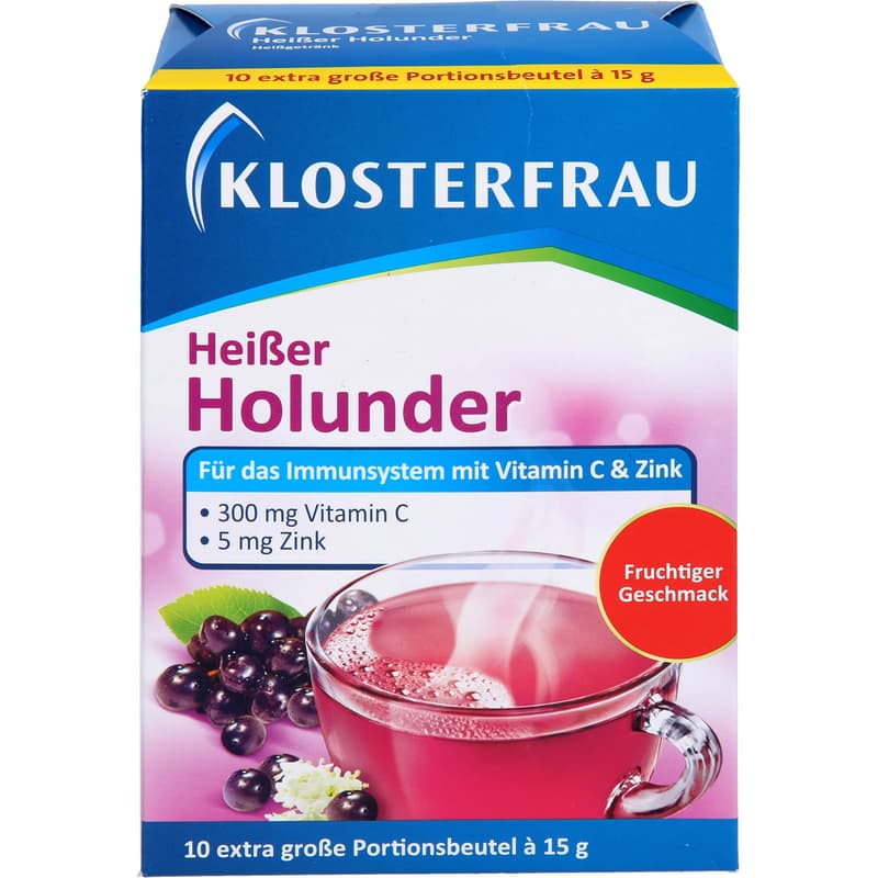 KLOSTERFRAU Broncholind hot elderberry granules