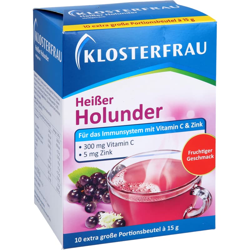 KLOSTERFRAU Broncholind hot elderberry granules