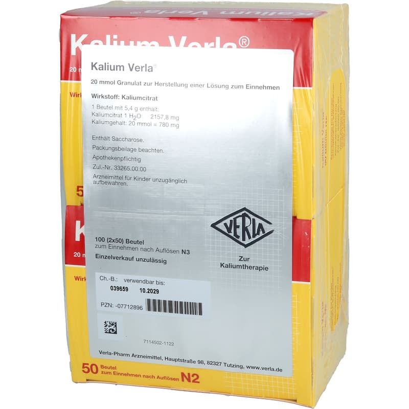 KALIUM VERLA Granulat Btl.