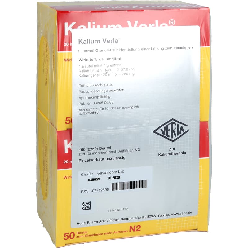 KALIUM VERLA Granulat Btl.