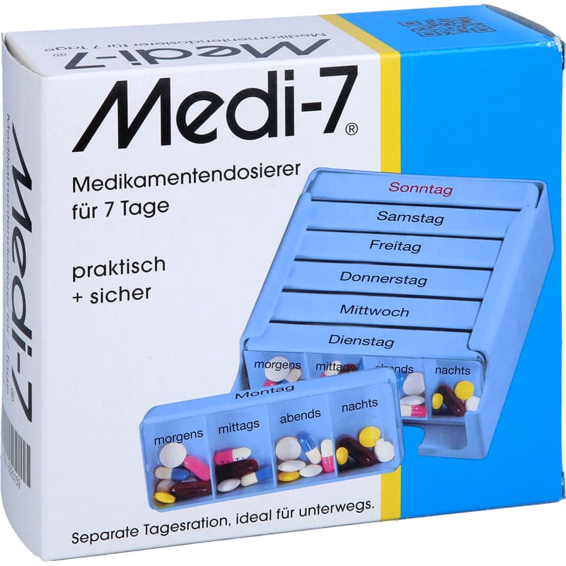 MEDI 7 Medikamentendos.f.7 Tage blau