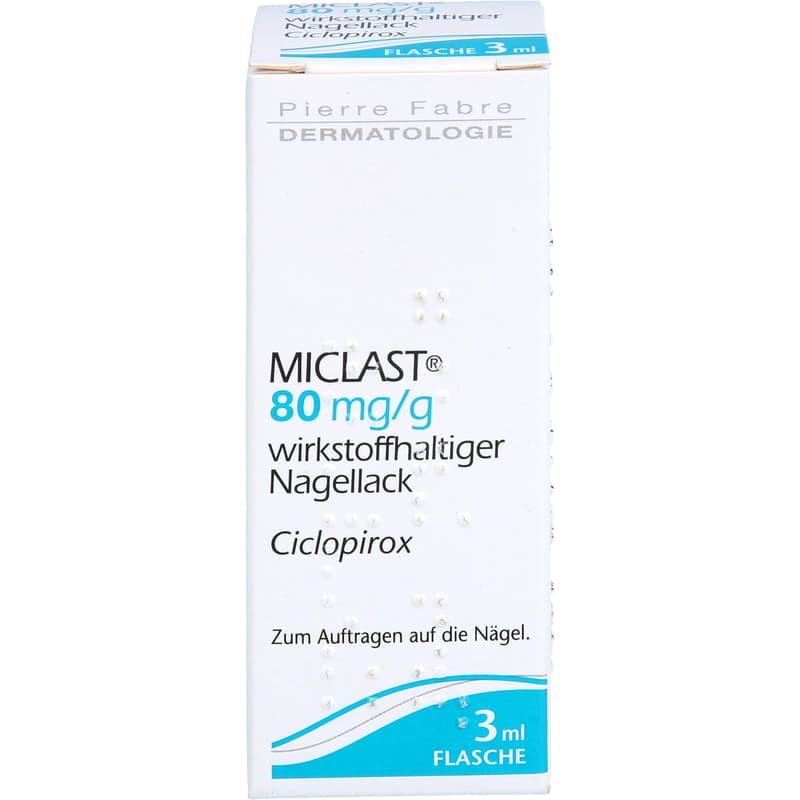 MICLAST 80 mg/g wirkstoffhaltiger Nagellack