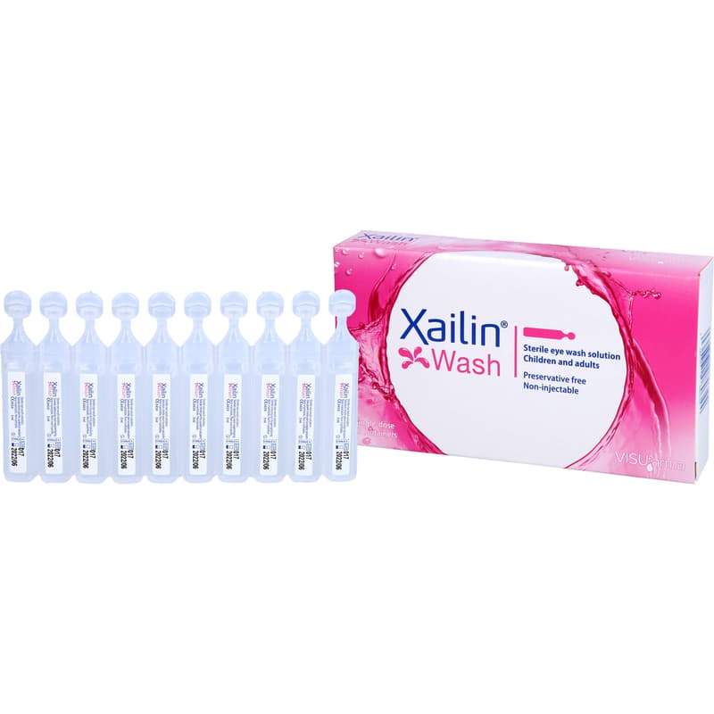 XAILIN Wash Augenspüllösung in Einzeldosen