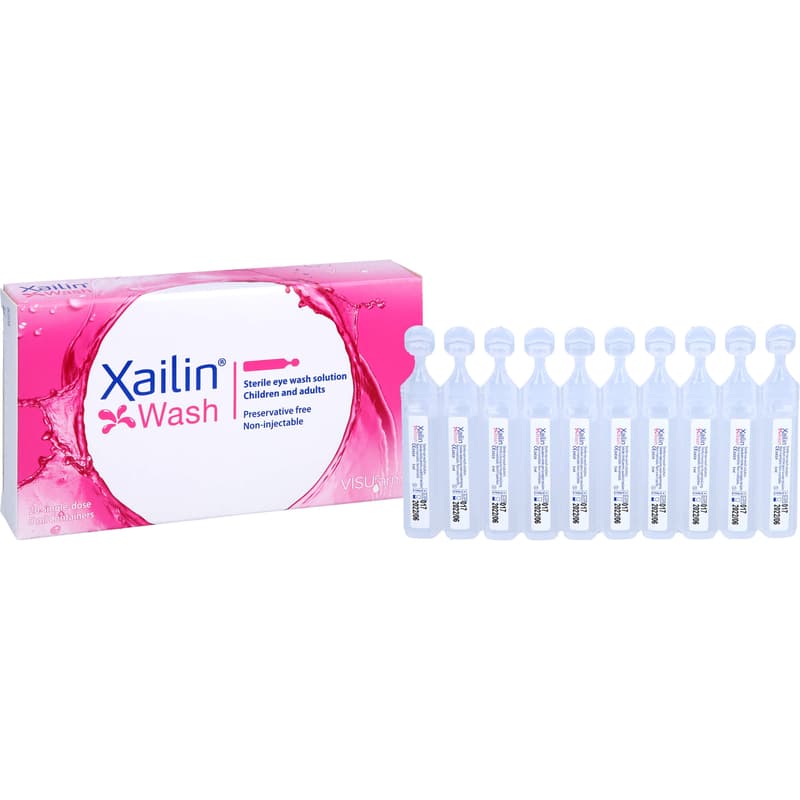 XAILIN Wash Augenspüllösung in Einzeldosen