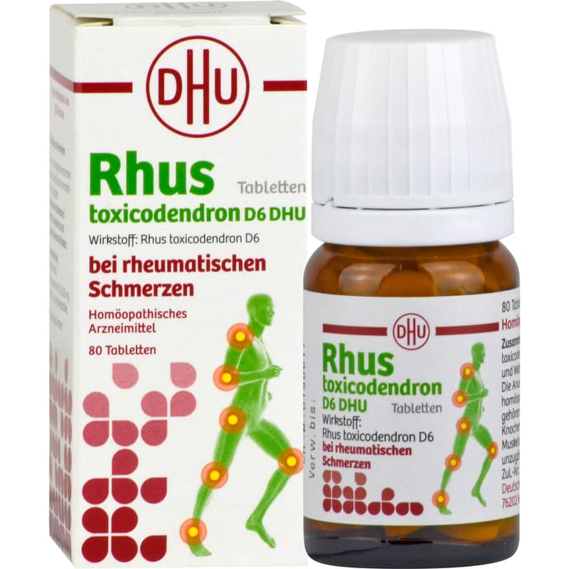 RHUS TOXICODENDRON D 6 Tabl.bei rheumat.Schmerzen