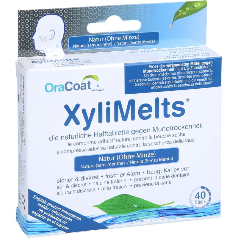 XYLIMELTS Hafttabletten ohne Minze OraCoat