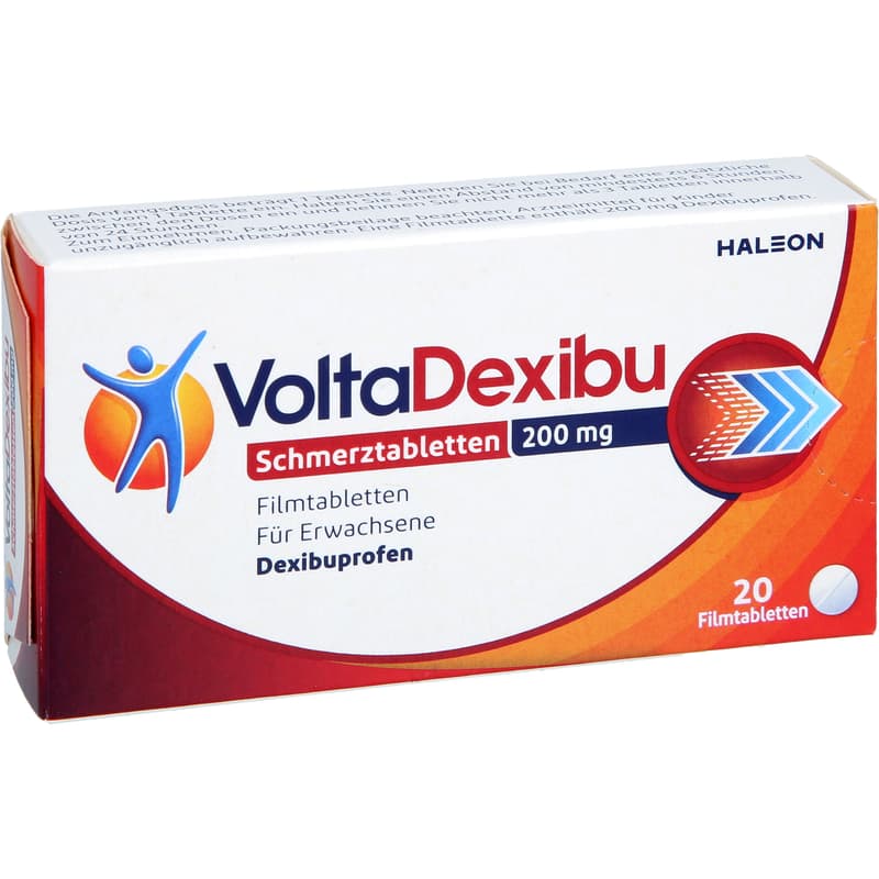 VOLTADEXIBU Schmerztabletten 200 mg Filmtabletten