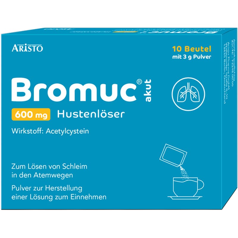 BROMUC akut 600 mg Hustenlöser Plv.z.H.e.L.z.Einn.