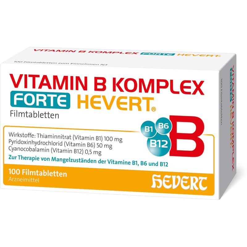 VITAMIN B KOMPLEX forte Hevert Tabletten